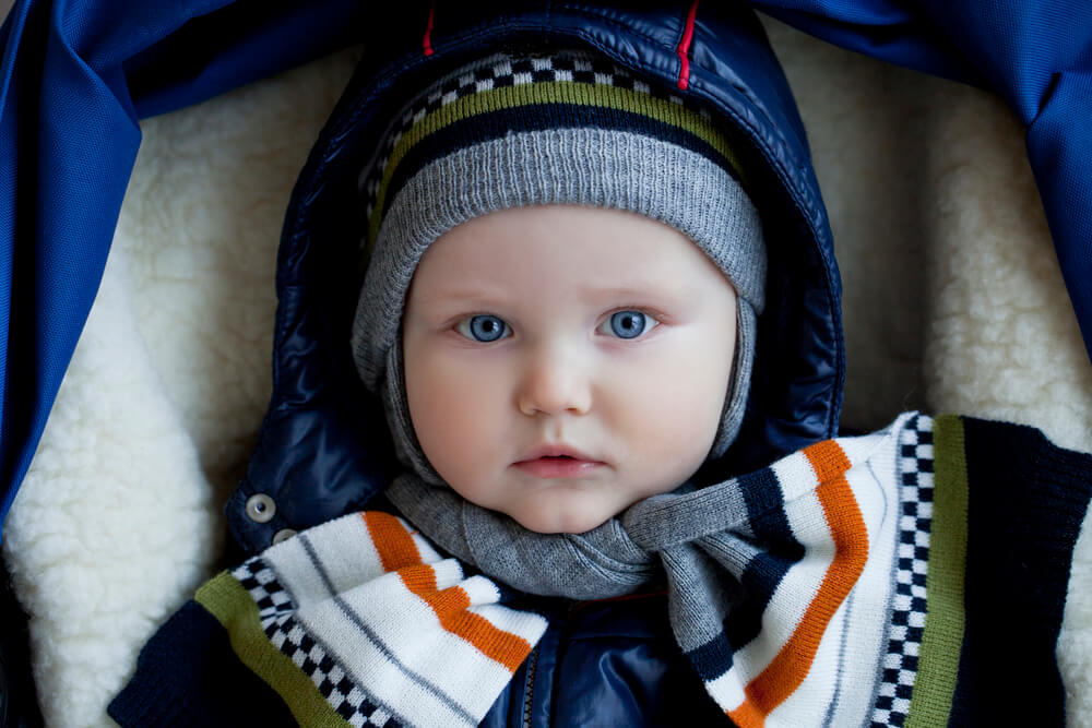 O frio chegou: confira algumas dicas sobre como vestir o bebê no inverno