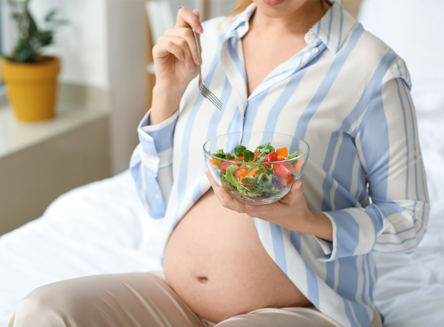 Como deve ser a dieta no terceiro trimestre da gravidez? - CordVida