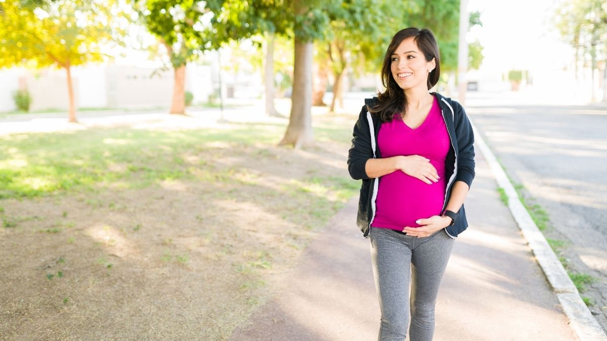 10 motivos para caminhar durante a gravidez